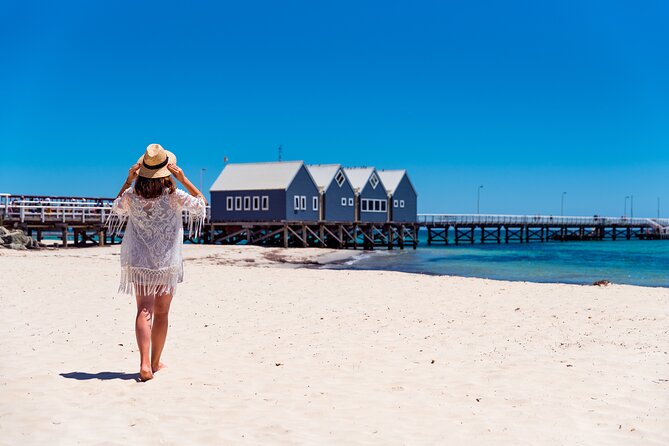 Adventure Rottnest Tour with Ferry & Adventure Cruise - Rottnest visitor area and the Basin view: a quick orientation hit