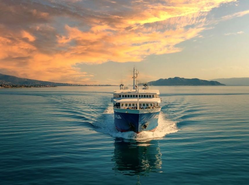 Athens: Ferry Boat Ticket to/from Agistri Island - Athens to Piraeus: the part you can control