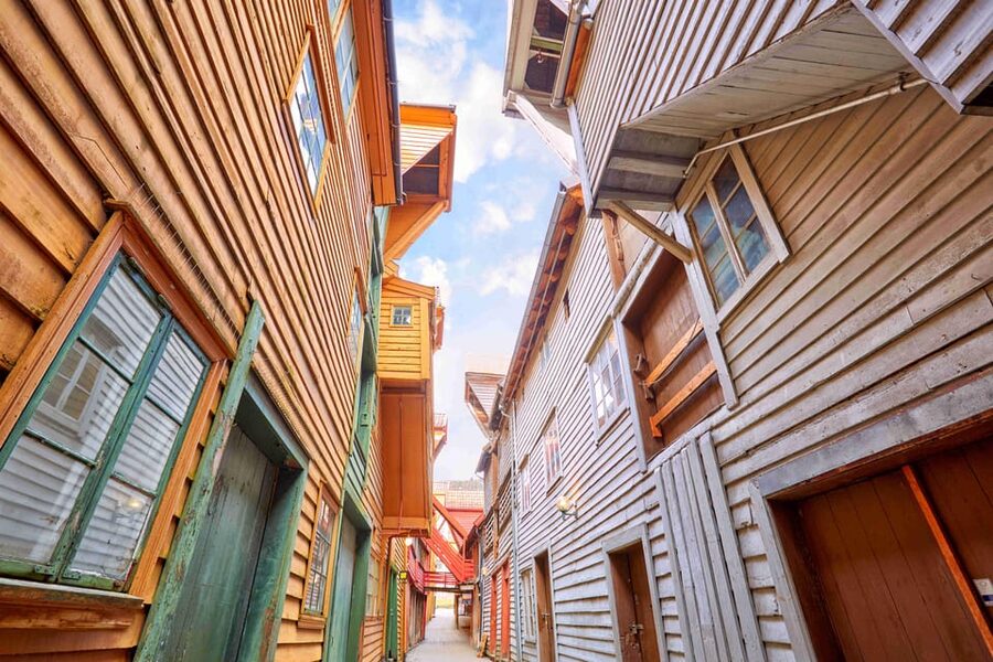Bergen: Sightseeing Walking Tour with Ferry Ride - St. Mary’s Church and Bergenhus Fortress: the landmarks that anchor the old city