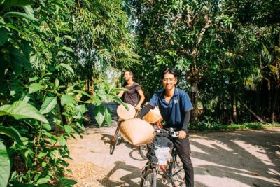 Can Tho: Cycling in Village-Fruit Garden-Experience Local Ferry - Morning start: pickup and breakfast that actually helps