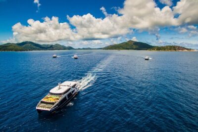 Cat Cocos: Mahe to La Digue Island Fast Ferry - The schedule reality: boarding windows, Praslin transit, and duration