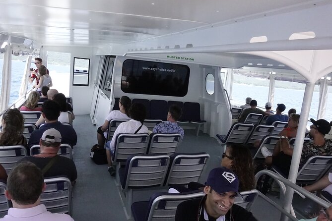 Cat Rose: Praslin Island / La Digue Island Fast Ferry - What the 15 minutes feels like on board