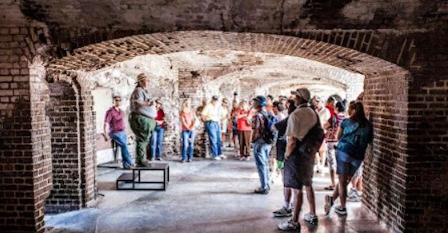 Charleston: Fort Sumter Entry Ticket with Roundtrip Ferry - Ranger Storytelling: Two Chances to Make the Place Stick