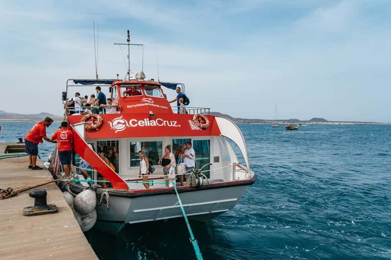 Desde Corralejo: Lobos Island Ferry with Optional Transfer - Snorkeling, Fishing, and Boat Rules: What to Expect in Practice