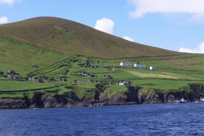 Dingle to Blasket Island Ferry - The Dingle Harbour moment: spotting Fungie without stressing