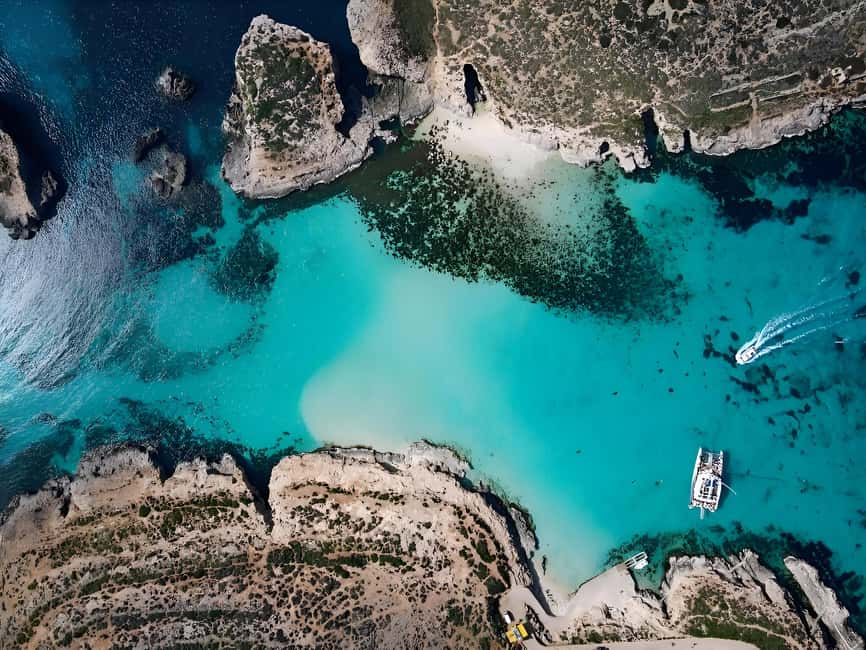 Evening Catamaran Ferry Cruise To The Blue Lagoon - The Catamaran Ride From Sliema to Comino (4:30–5:45)
