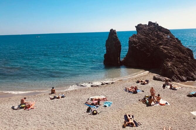 Exclusive Cinque Terre by Ferry with stop in Pisa from Florence - Manarola: narrow alleys, terraces, and harbor views that don’t get old