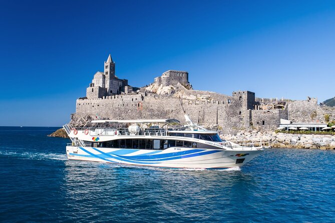 Ferry boat tour to the Cinque Terre with stop in Portovenere and Vernazza - Porto Venere: a fortified seaside village with walk-ready drama