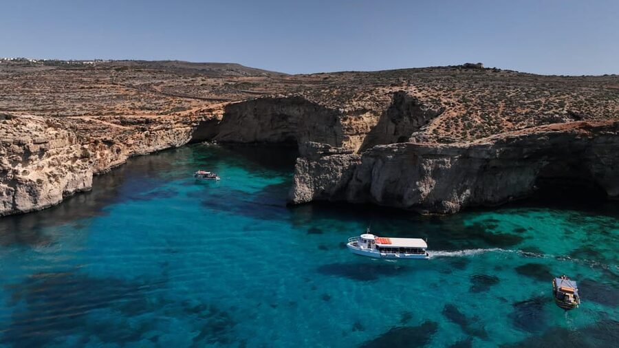 Ferry service to Blue Lagoon (opt. stop in Gozo)& Caves trip - Crowds and Timing: How to Keep the Day Enjoyable