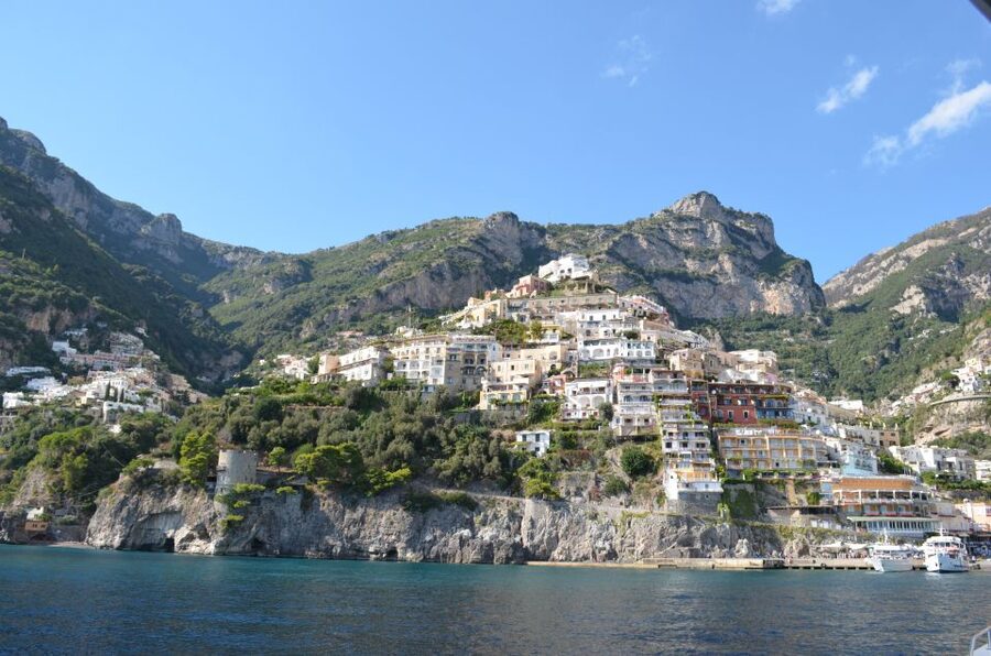 From Naples: Ferry to Amalfi and Positano - Positano Free Time: Shops, Spiaggia Grande, and the Walk Back Problem