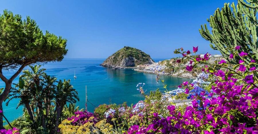 From Naples: Ischia Day Trip with Ferry Tickets and Lunch - The Ischia setting: volcanic terrain you can actually feel