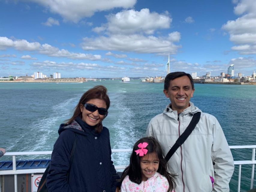 From Portsmouth: Isle of Wight Day Tour by Bus and Ferry - From Portsmouth Harbour to the Ferry: Your First Big Views