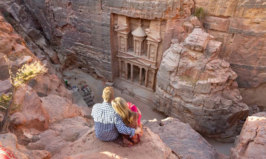From Sharm El Sheikh: Day Tour to Petra by Ferry - Aqaba stop and the ferry sail toward Petra