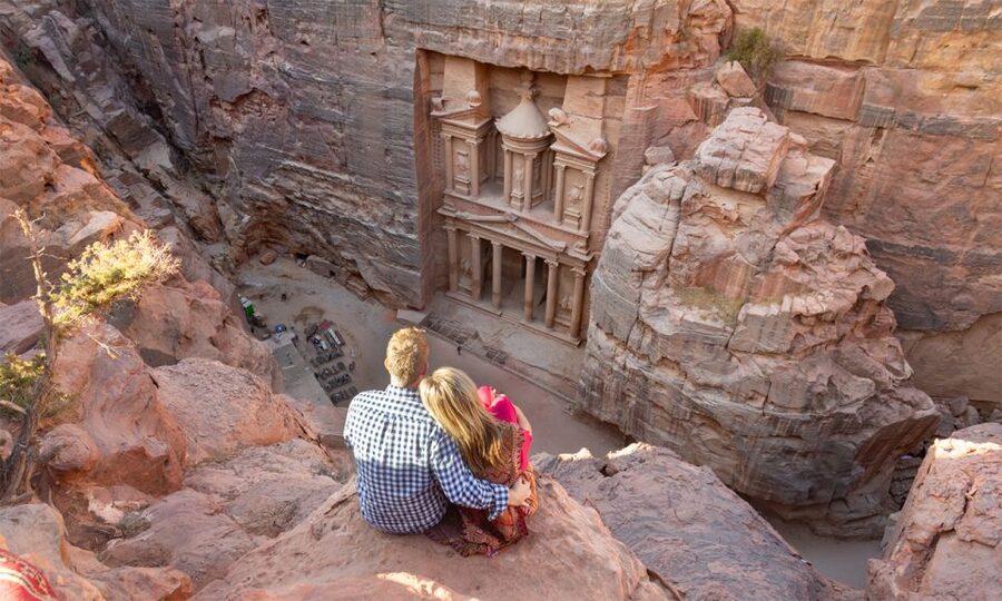 From Sharm El Sheikh: Day Tour to Petra by Ferry - Beyond the postcard: Roman theater, tombs, the colonnaded street, and Qasr al-Bent