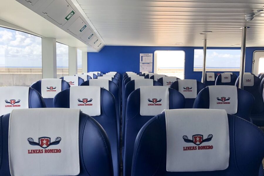 Fuerteventura: Round-Trip or 1-Way Ferry Ticket to Lanzarote - On Board Lineas Romero: Wi-Fi, Seating, and the Choppy Part