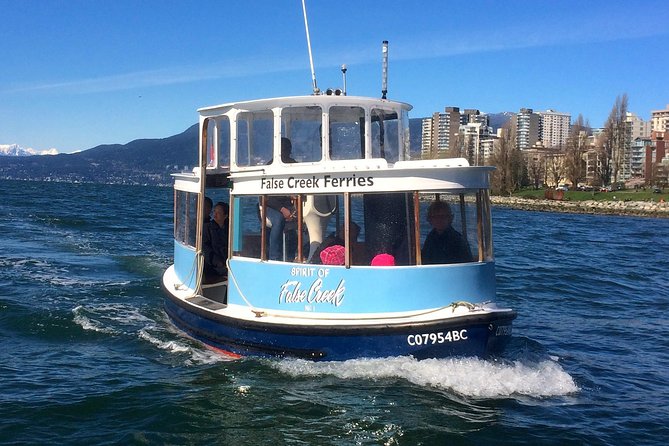 Granville Island Ferry Hop-On Hop-Off Day Pass - Price and value: $16.52 for a whole day of water access