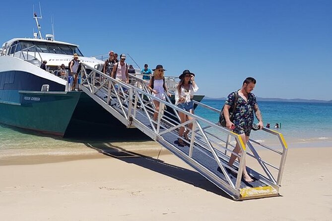 Great Keppel Island Glass Bottom Boat Tour & Ferry Transfer - Ferry transfer from Rosslyn Bay to Great Keppel Island