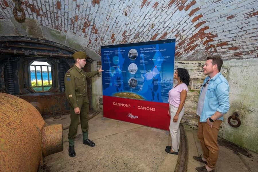 Halifax: Georges Island National Historic Site Ferry Ticket - The island visit hour: fortifications, views, and orientation