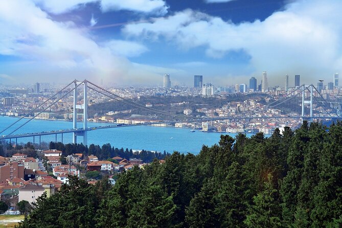 Istanbul Bites and Sights : Mosques, Markets & Ferry to Asia - Eminönü to the Golden Horn: the skyline moment with Galata Tower in frame