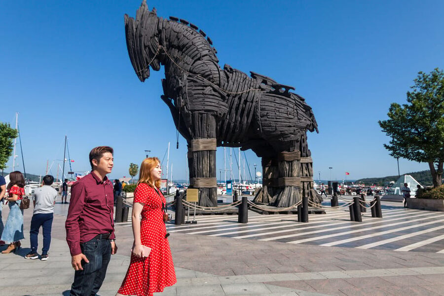 Istanbul: Troy Guided Bus Tour with Ferry Tickets & Lunch - A long day trip that makes Troy feel reachable