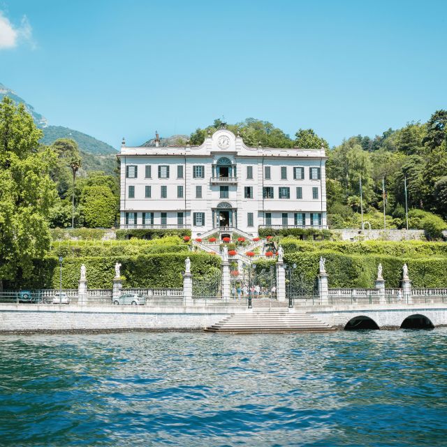 Lake Como: Lakeside Villas Entry Tickets with Ferries - Villa Melzi D’Eril gardens in Bellagio: sculptures, temple ideas, and a private-park feel