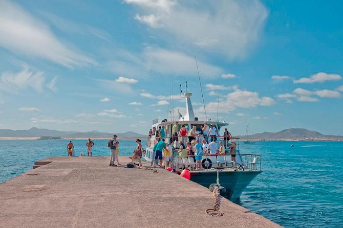 Lobos Island Ferry with Snorkel from Corralejo, Fuerteventura - The ferry ride: quick crossing, real island feeling