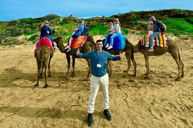 Luxury day in Tangier from Tarifa including ferry & camel ride …. - Cap Spartel viewpoints and hot drinks: where you feel the sea-meets-sea idea