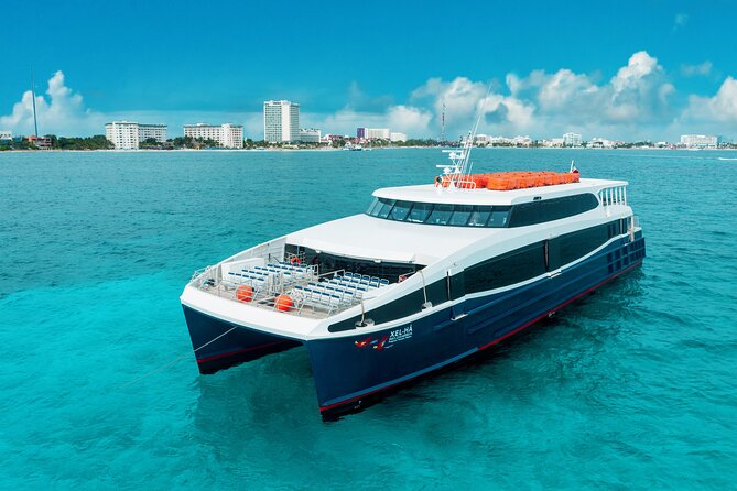 Luxury FERRY Xcaret: From Cancun to Isla Mujeres - Cancun to Isla Mujeres by Xcaret: what the crossing feels like