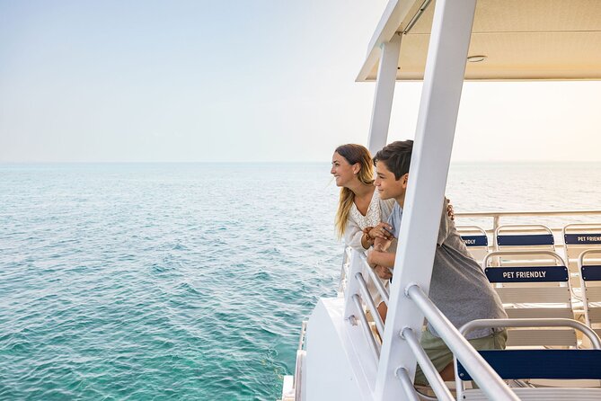 Luxury FERRY Xcaret: From Cancun to Isla Mujeres - On board comfort: AC, Wi‑Fi, and where to sit