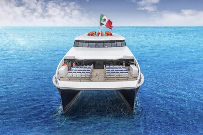 Luxury FERRY Xcaret: From Cancun to Isla Mujeres - Isla Mujeres time: using an open return ticket the smart way