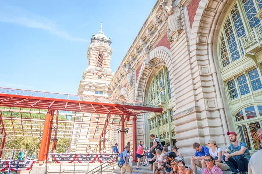 New York City: Statue of Liberty & Ellis Island with Ferry - Ellis Island Immigration Museum: follow the footsteps, then use the records
