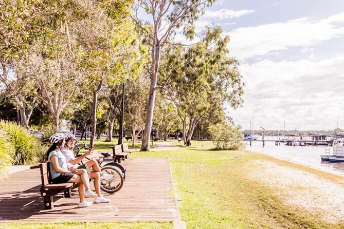 Noosa Sightseeing Adventure - Ferry Cruise, Ride and Kayak - Lake Weyba kayaking: calm water, stingray sanctuary vibes