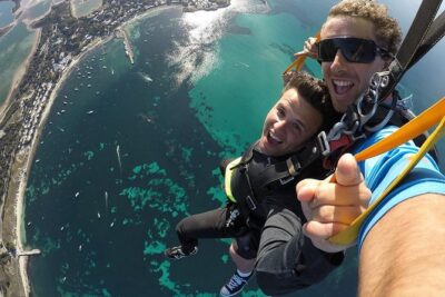 Rottnest Island Skydive Including Round Trip Ferry from Fremantle - The tandem freefall experience: what you’re likely to care about in the air