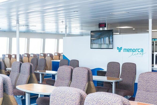 Round Trip Fast Ferry from Alcudia Mallorca to Menorca - Ferry Comfort and a Full Day on a Big Boat (Up to 500 People)