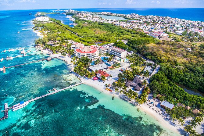 Round Trip Ferry to Isla Mujeres from Cancun - Getting there: Playa Tortugas is the meeting point, Puerto Juárez is where the ferry runs