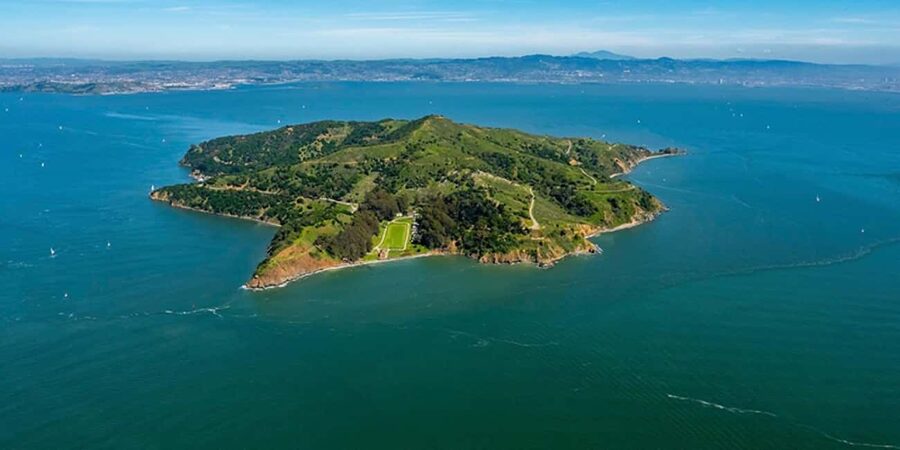 San Francisco: Alcatraz & Angel Island Ticket, Ferry & Tour - First Ferry: Angel Island and the Best Scenic Payoff