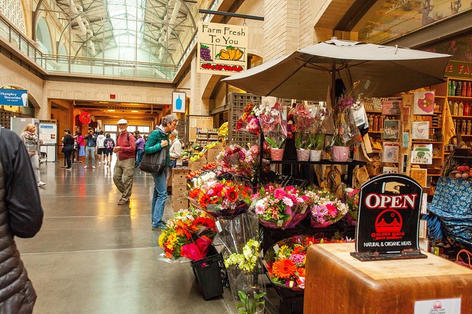 San Francisco Combo: Ferry Building Food Tour and Alcatraz - Ferry Plaza Farmer’s Market outside: seeing the city’s food rhythm