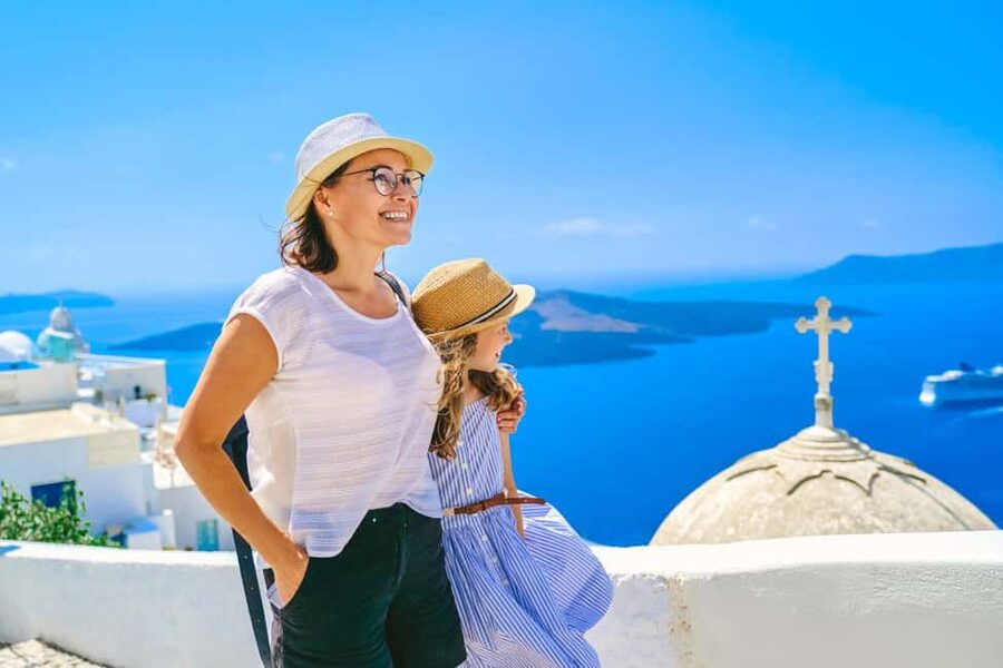 Santorini Guided Day Trip From Crete with Ferry Tickets - The guides: what you gain beyond photo stops