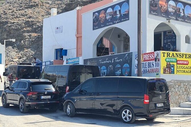 Santorini Private Transfers | Any Pick-Up to Any Destination - Private Means You Control the Tempo (Only Your Group)