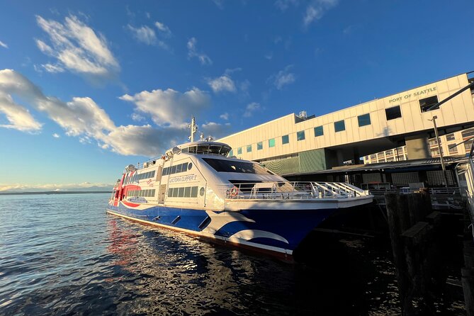 Seattle, WA to Victoria, BC High-Speed Passenger Ferry: ONE-WAY - A smooth plan starts with luggage and ticket prep