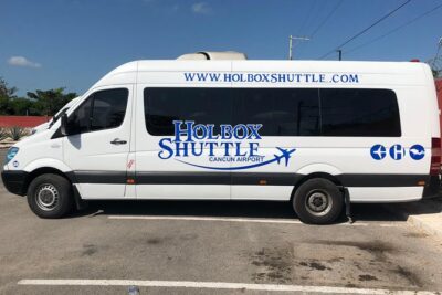 Shared Shuttle Cancun Airport to Holbox Ferry (Chiquila Port) - The airport rule that can make or break your day: Terminal 2 Domestic