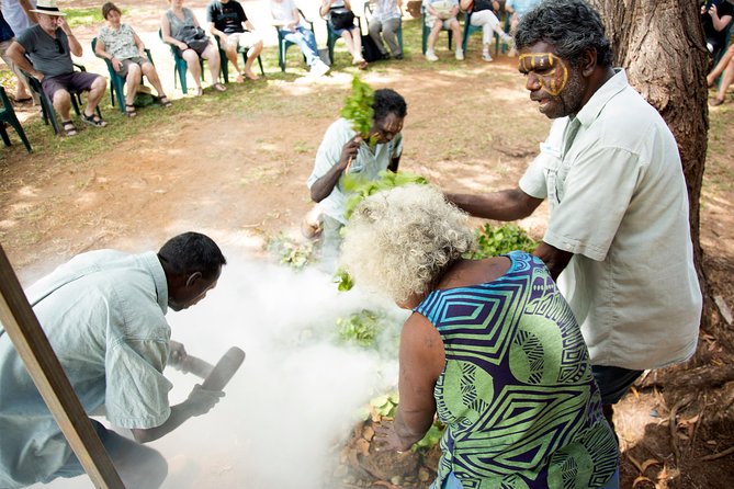 Tiwi Islands Cultural Experience from Darwin Including Ferry - Morning tea and lunch: included meals, plus how to stay comfortable