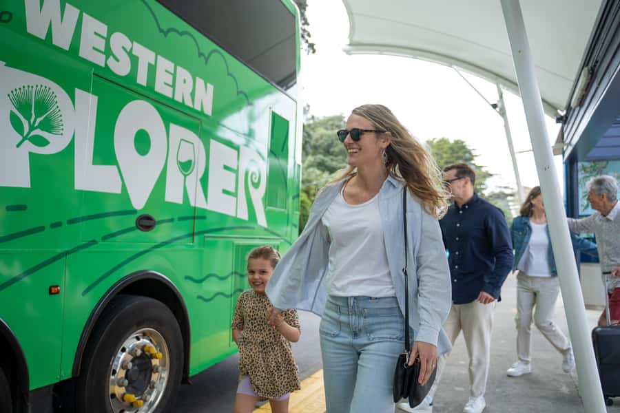 Waiheke Island: Ferry & Hop-On Hop-Off Explorer Bus Tickets - Getting There: Auckland Harbour to Mātiatia Terminal
